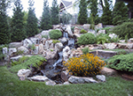 Backyard Waterfall